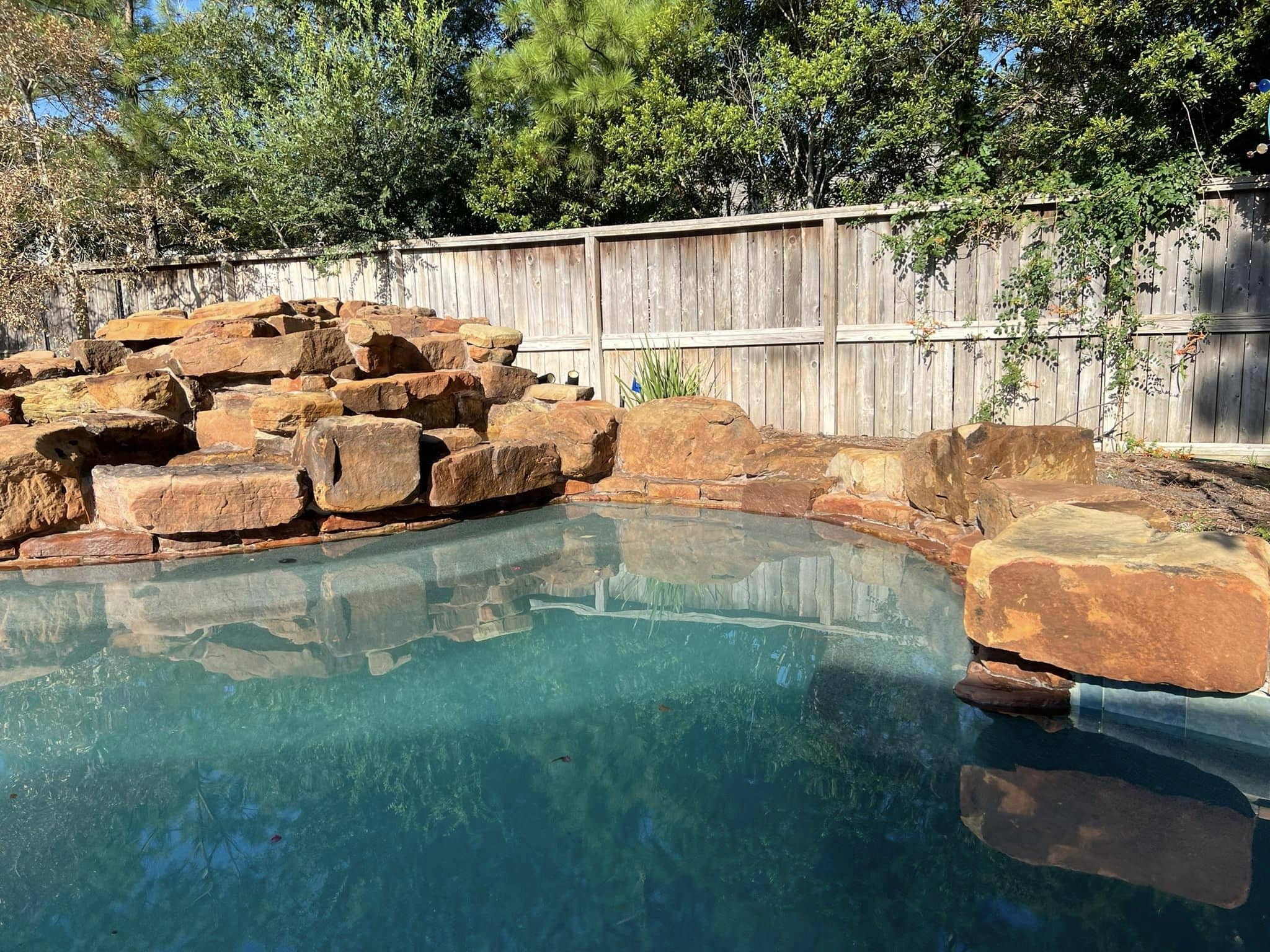 rocky pool